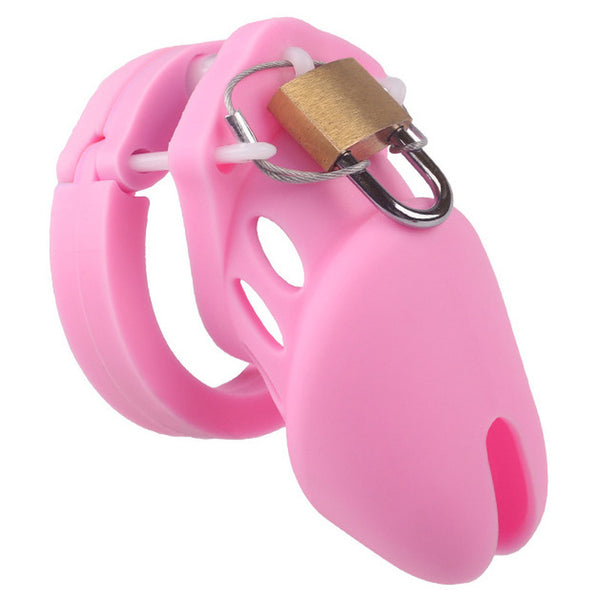 short men's chastity cage - BDSM - Fetish play