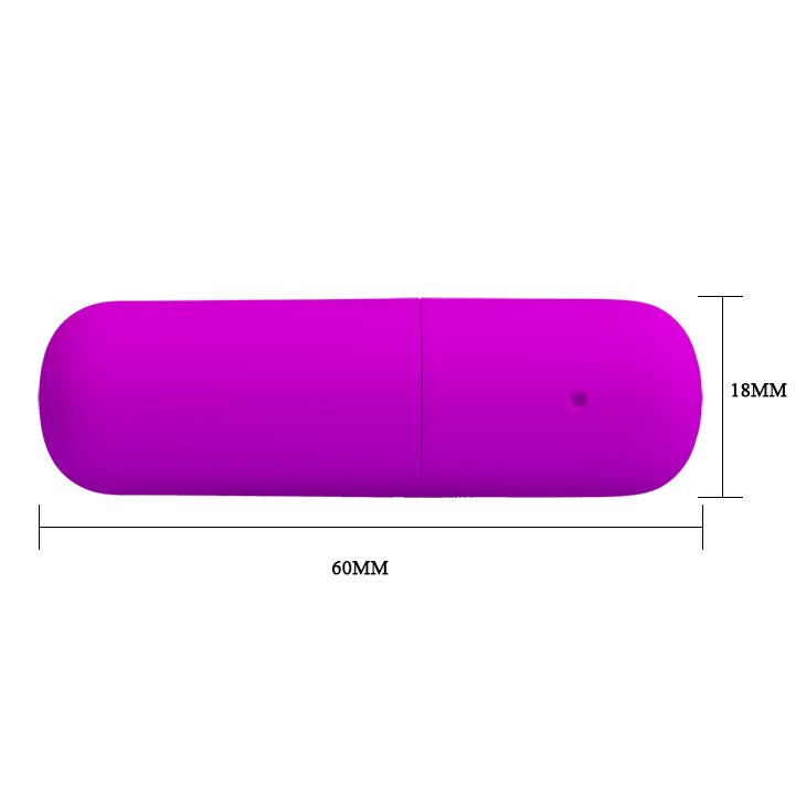 Vibrator Mini -  Bullet Style Rechargeable Silicone