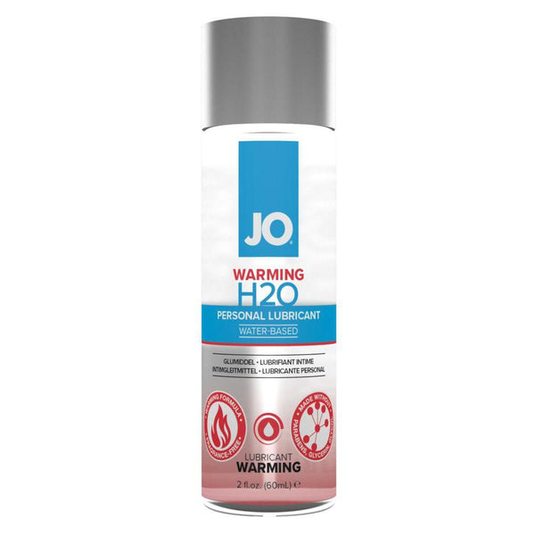 JO Warming H2O Lube 2oz-Lubricant-The Love Zone